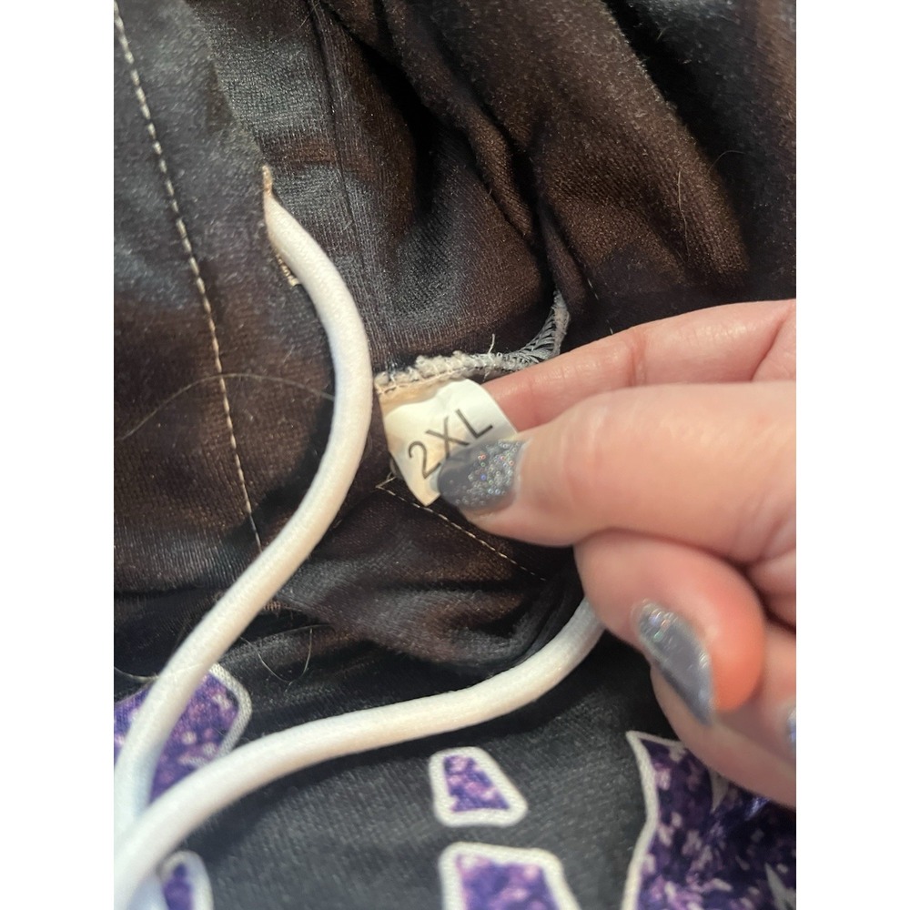 Prince Purple Rain Satin Hoodie - Picture 4 of 4